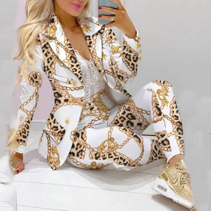 Women's Fashion Casual Fashion Suit Women's Suit