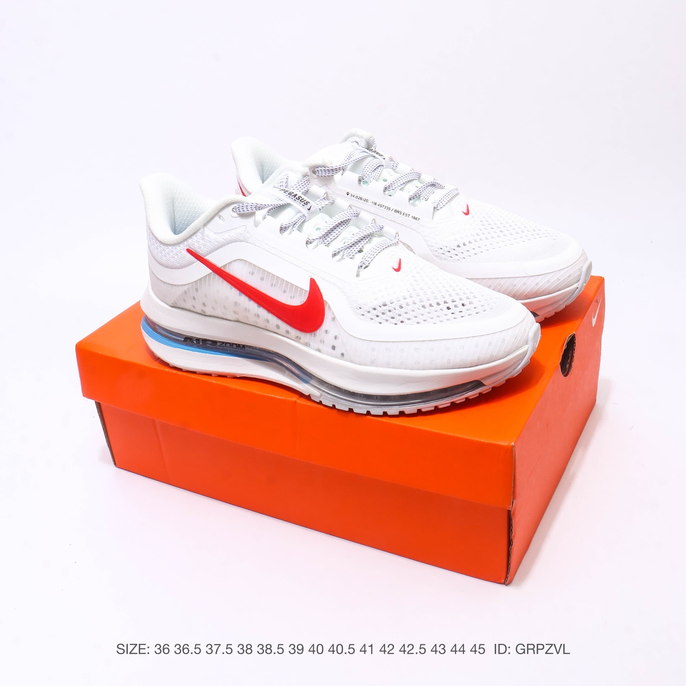 Nike Air Zoom Pegasus Premium Nouvelles chaussures de course décontractées avec coussin d'air et absorption des chocs