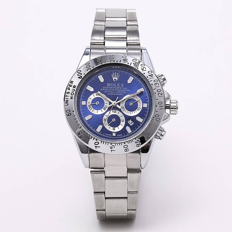 Montre Cosmograph Daytona en métal, surdimensionnée, style classique, montre haut de gamme indispensable pour les soirées, mouvement à quartz, di