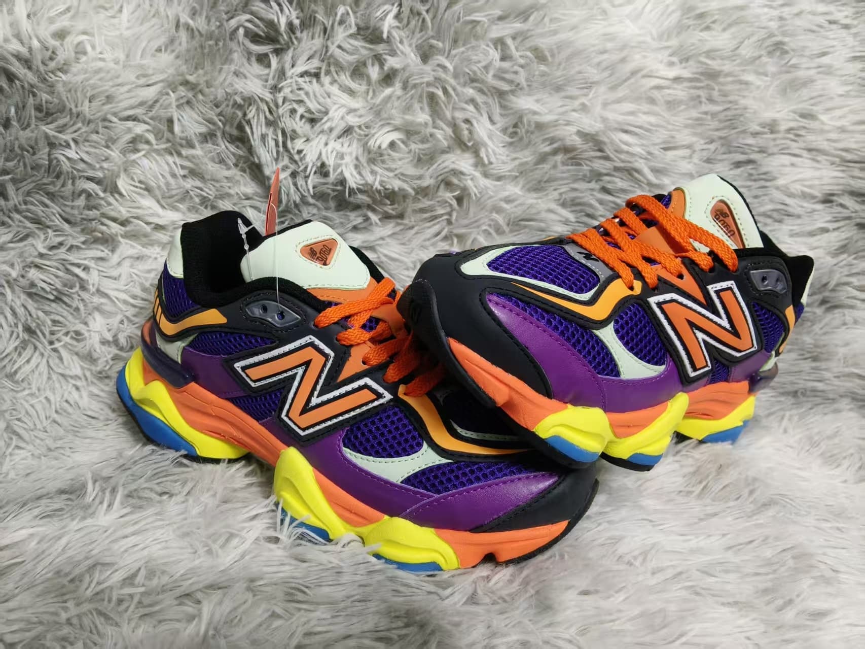 Chaussures coupe-vent tendance NB9060, baskets de course simples et amortissantes, chaussures de sport confortables pour une utilisation quotidienne
