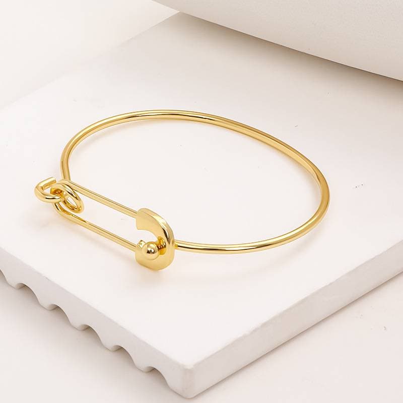 Simple open round bracelet fashionable personality wristband elastic adjustable women's jewelry jewelry