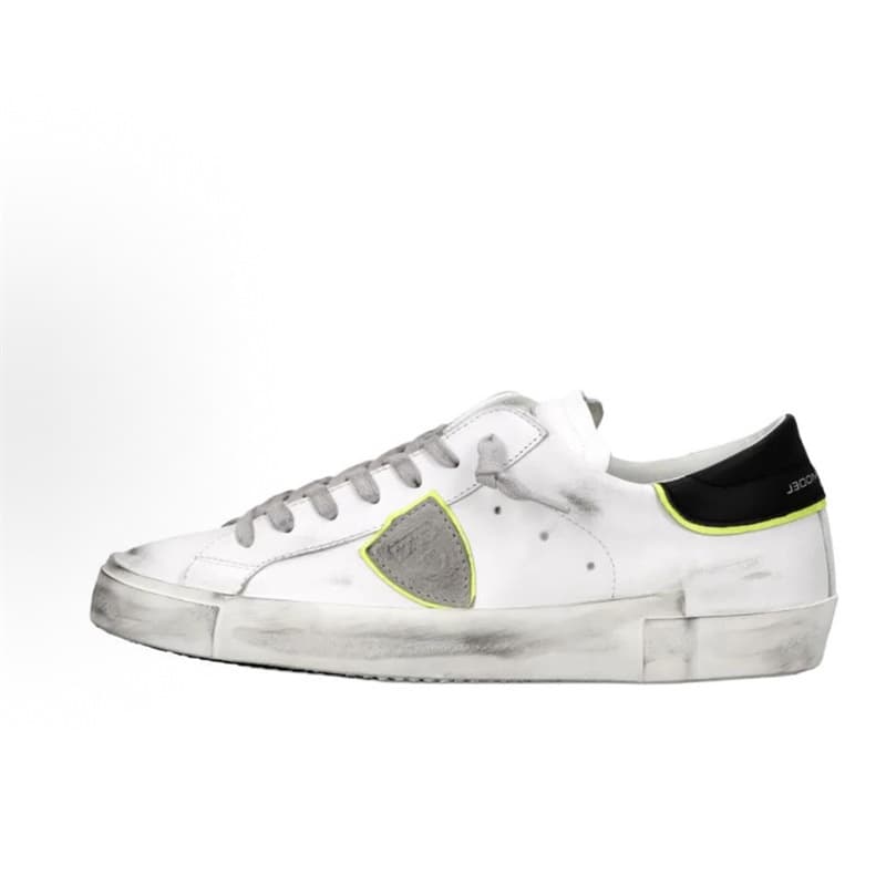 Baskets P Hilippe Model Paris PRSX style vintage vieilli, chaussures tendance pour hommes et femmes