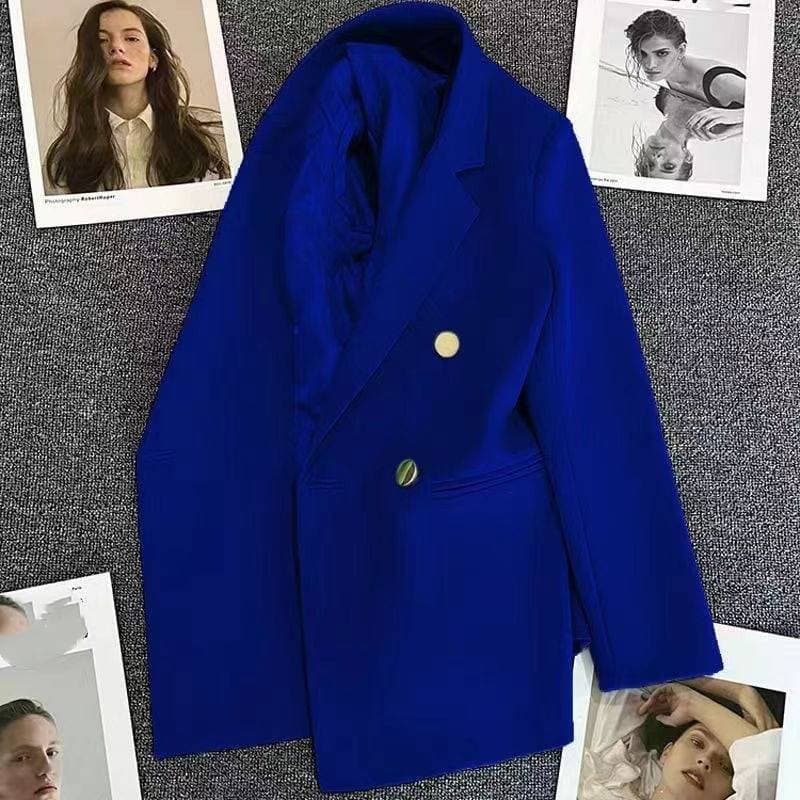 Women's Clothing spring and summer suit jacket high end temperament Korean style loose suit jacket