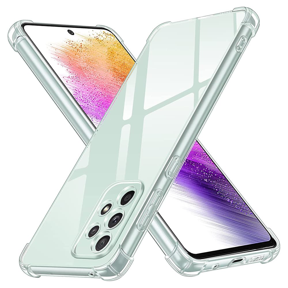 Shockproof Silicone Clear Soft Case For Samsung A73 A53 A33 A23 A13 A72 A52 A32 A22 A71 A51 A21s A70 A50 Ultra Thin Back