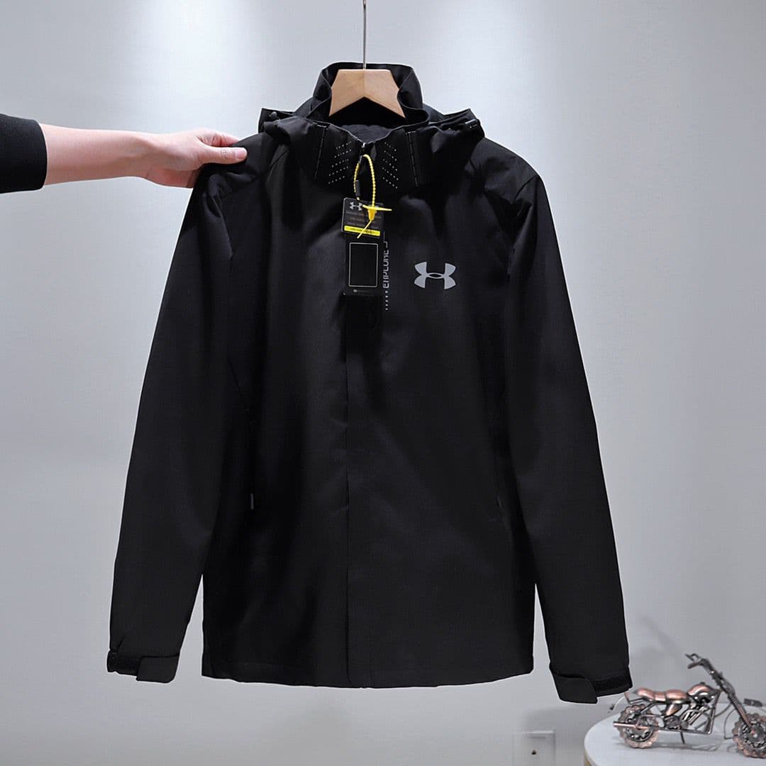 Veste d'alpinisme d'extérieur Andema automne hiver réfléchissante détachable imperméable coupe-vent couple polyvalent