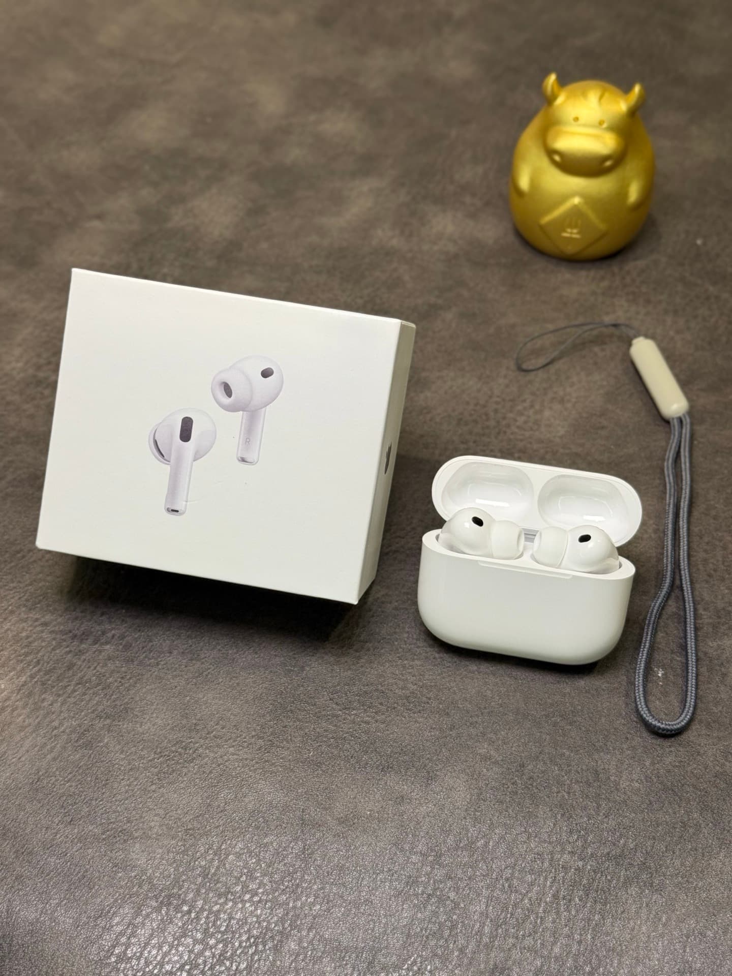 AirPods Pro 3 Écouteurs sans fil Bluetooth à réduction de bruit profonde, moniteur de fréquence cardiaque, charge rapide, longue autonomie, compa