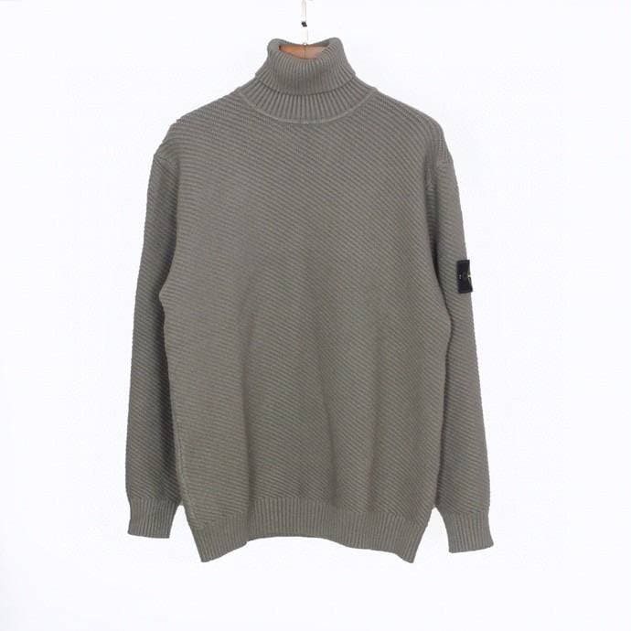 Pull à col roulé tendance en sergé pour hommes et femmes