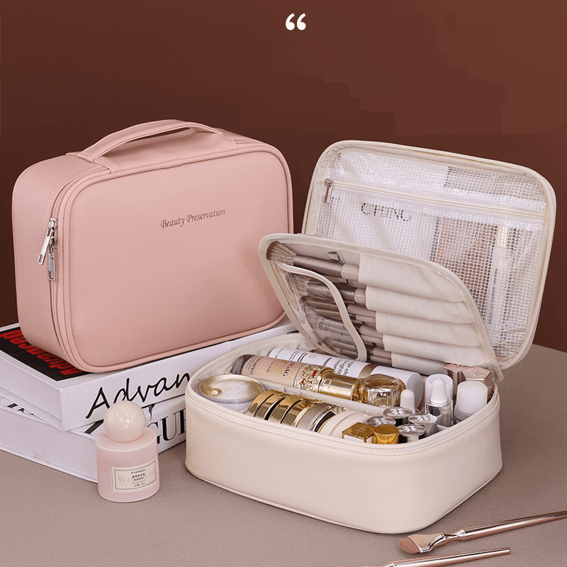 Women's Bags new high end large capacity partition storage cosmetic bag travel portable toiletry bag cosmetic storage bag