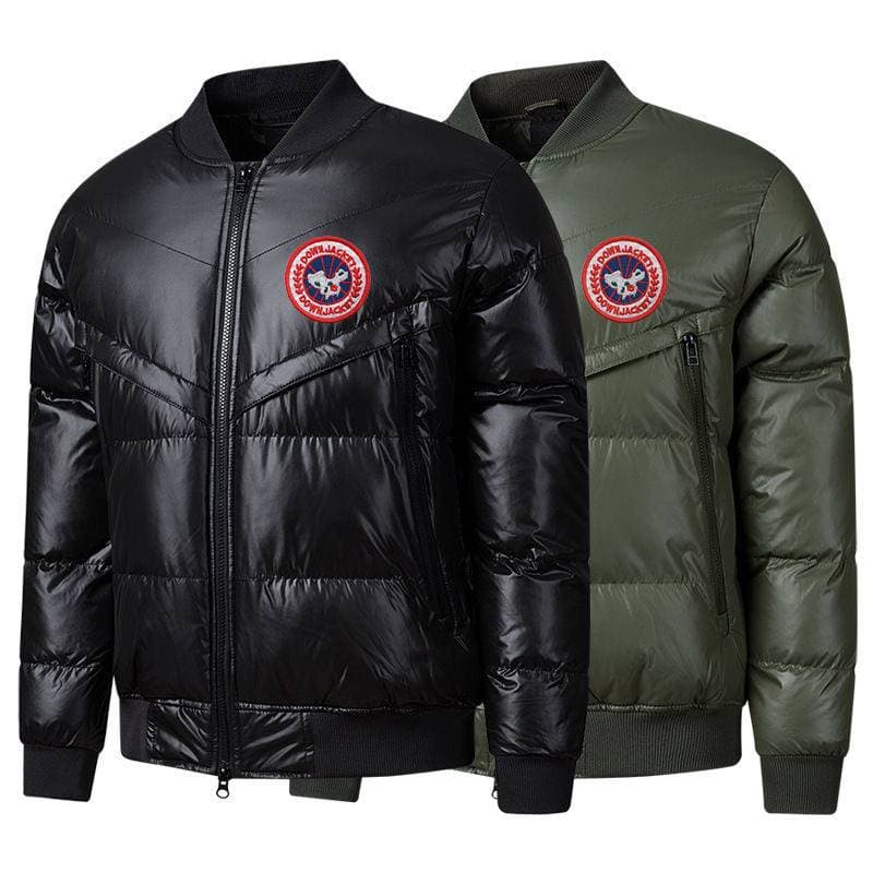 Men's Clothing 25 New Autumn And Winter High Quality Embroidered Badge European Goods Warm Winter New Baseball Jacket