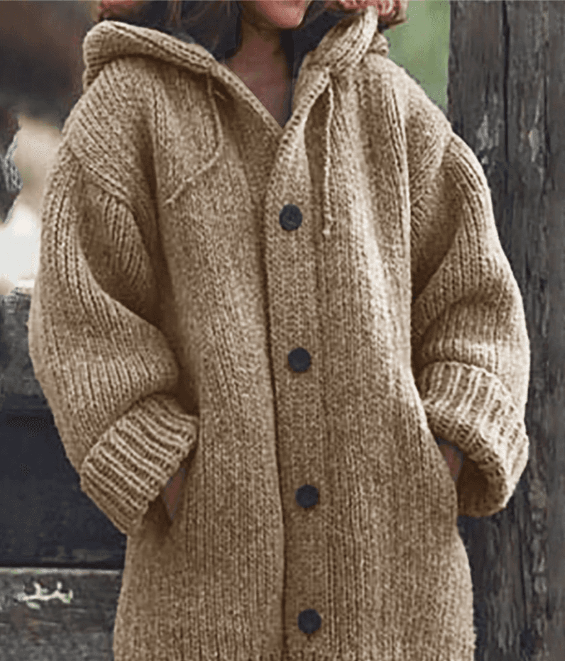 Women's clothing sweater cardigan knitted sweater women's mid-length coat sweater