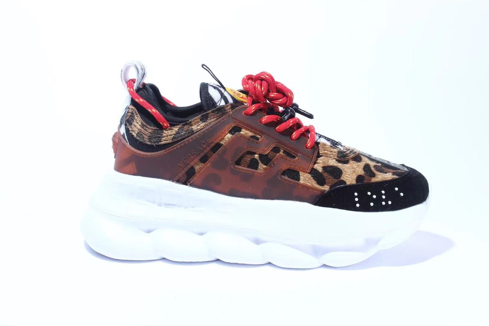 Top Casual Chaussures Italie Réfléchissant Hauteur Chain Reaction Baskets Triple Noir Blanc Multicolore Daim Rouge Bleu Jaune