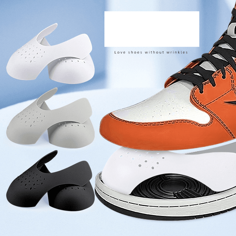 Universal Shoe Shield Inner Support Anti-Crease Pleated Shaping Sneaker Protector Cutting Size For Sneakers
