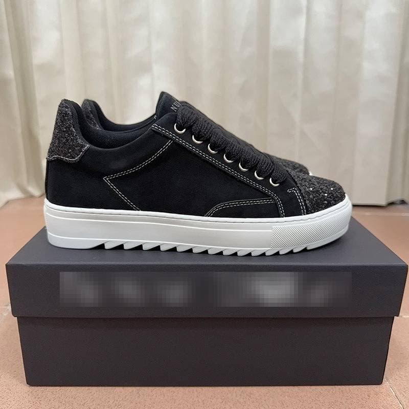 Chaussures de skate décontractées pour homme Numeris, mocassins en denim déchiré à semelle épaisse, rouge, rose, bleu, blanc, noir, en toile ca