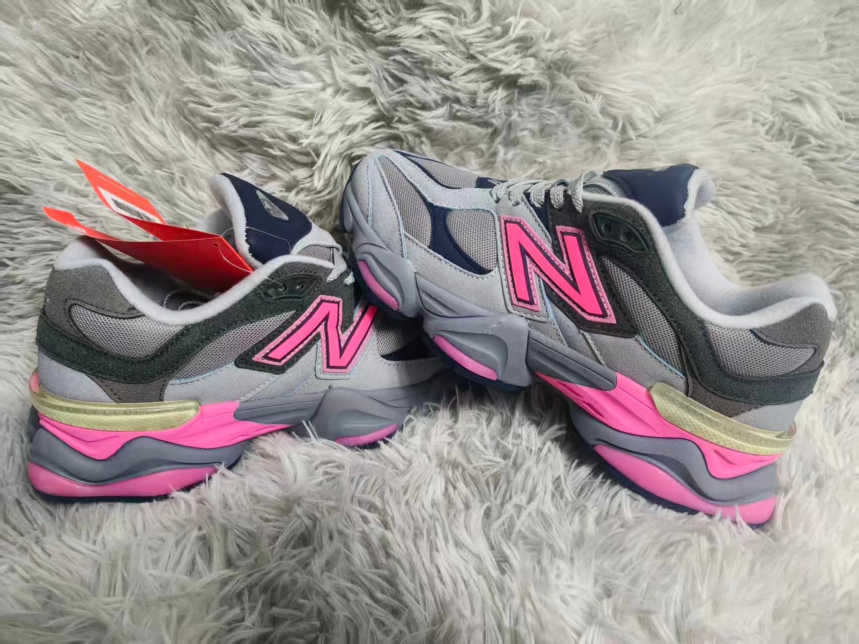 Chaussures coupe-vent tendance NB9060, baskets de course simples et amortissantes, chaussures de sport confortables pour une utilisation quotidienne