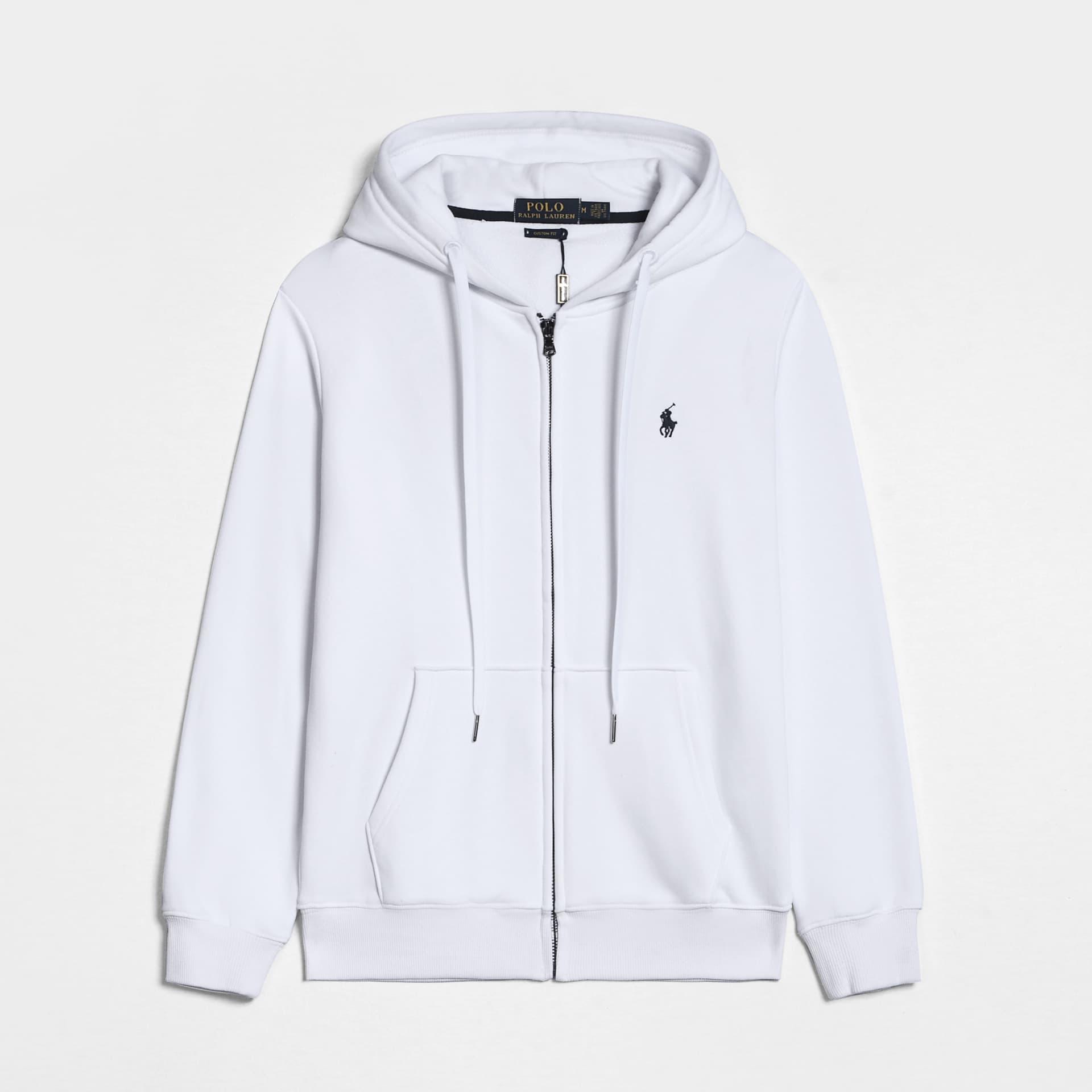 Sweat à capuche décontracté avec cordon de serrage brodé automne/hiver