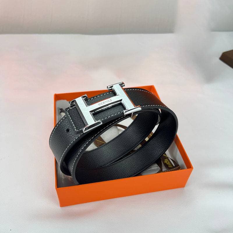 Sans boîte Une ceinture en cuir de vachette entière coupée en cuir de vachette joint Ceinture en cuir de vachette Ceinture en cuir de vachette mon