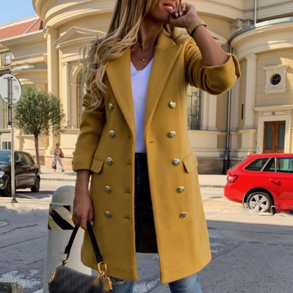 Women's clothing woolen coats women's woolen coats