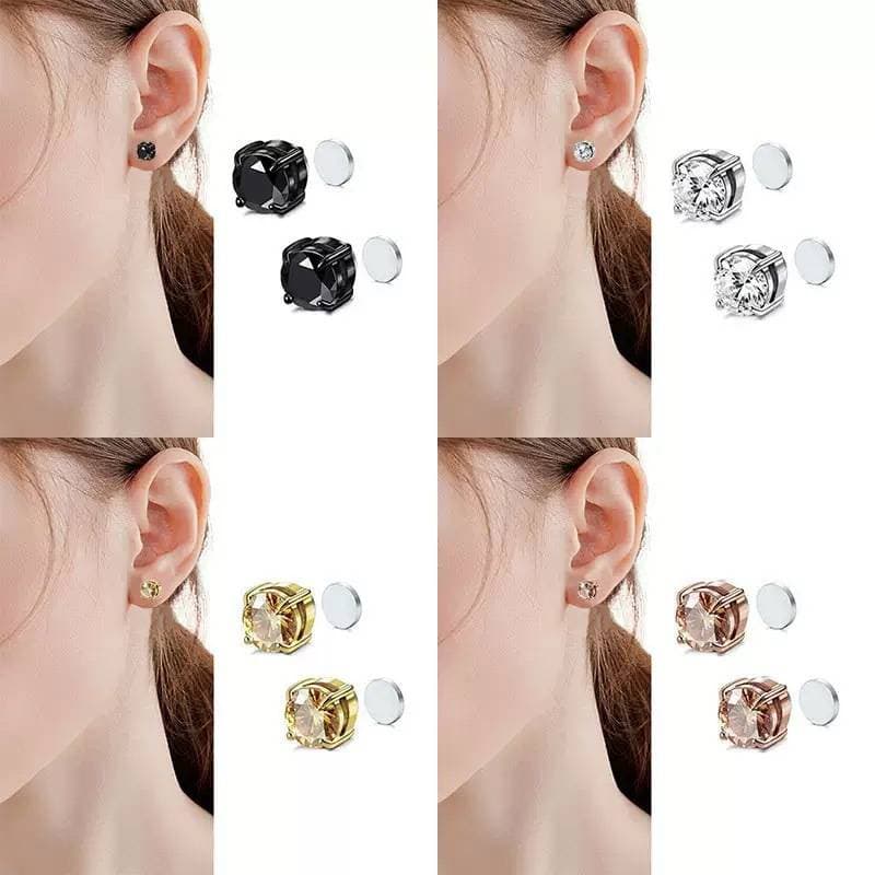 Jewelry & Accessories Magnetic Clip-On Earrings – Painless Earrings For Men & Women (Minimalist & Secure)​