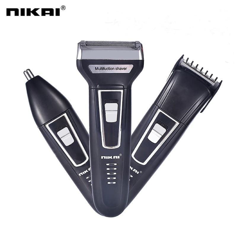 Three in one multifunctional charging shavers, nose hair clippers, electric shaver set