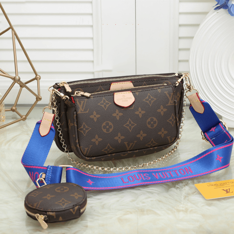 Nouveau sac à main de luxe haute couture pour femme, sac Mahjong trois en un, sac à bandoulière, sac à chaîne