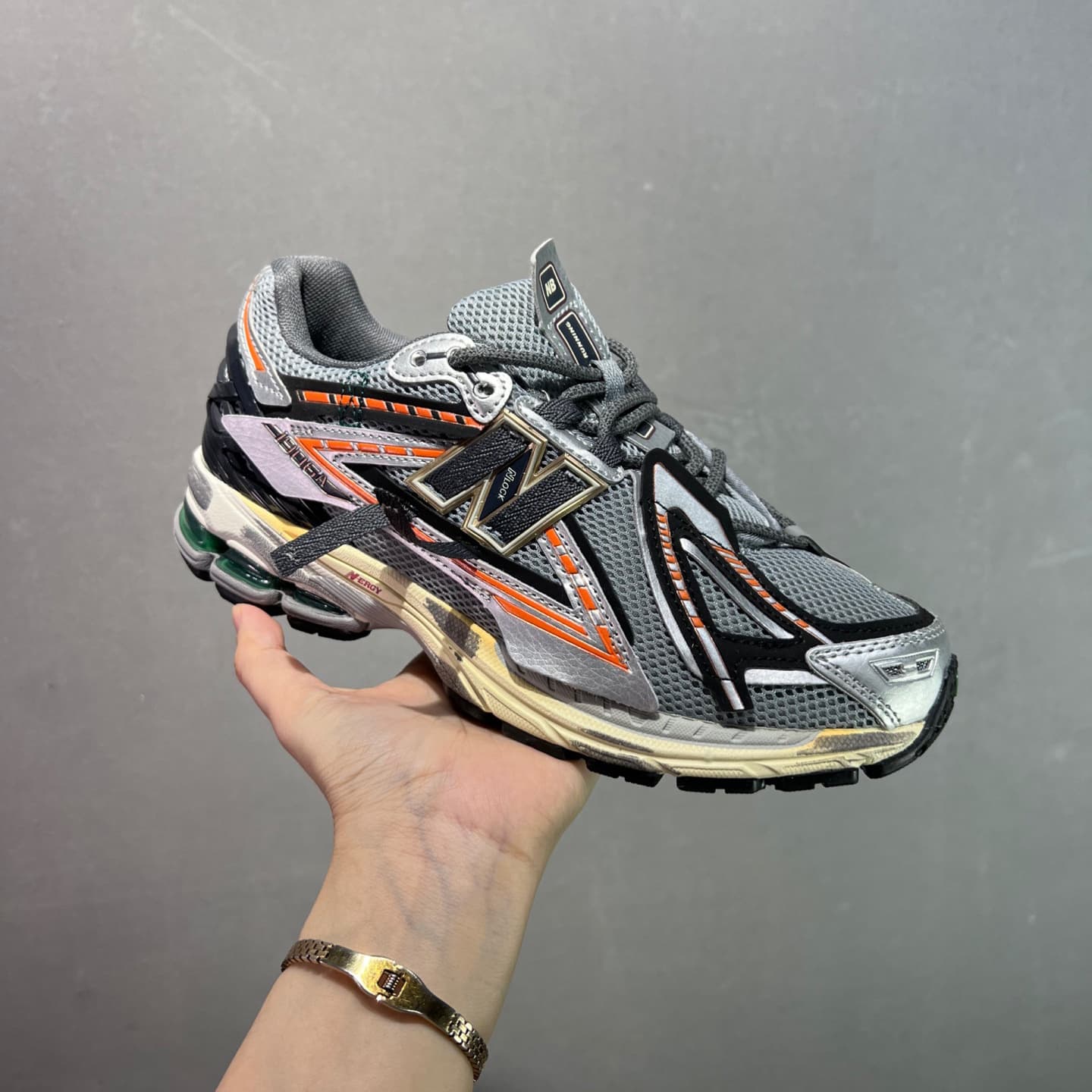 Putian Original Quality, Cross-border NB Retro Running Mesh Respirant Chaussures de Sport Décontractées, Mode et Polyvalentes