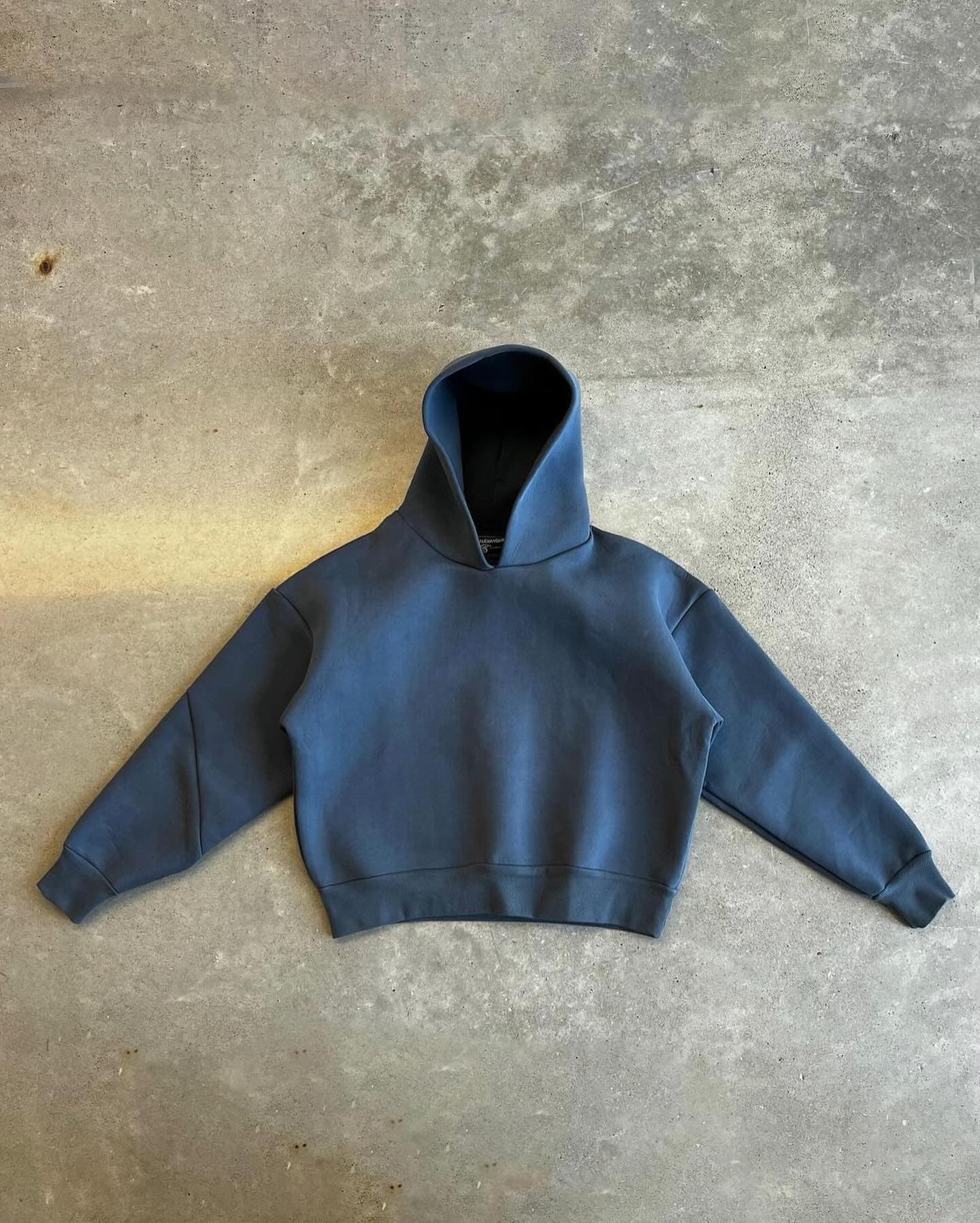 Sweat à capuche pour homme, vêtement décontracté, simple, tendance, couleur unie, ample
