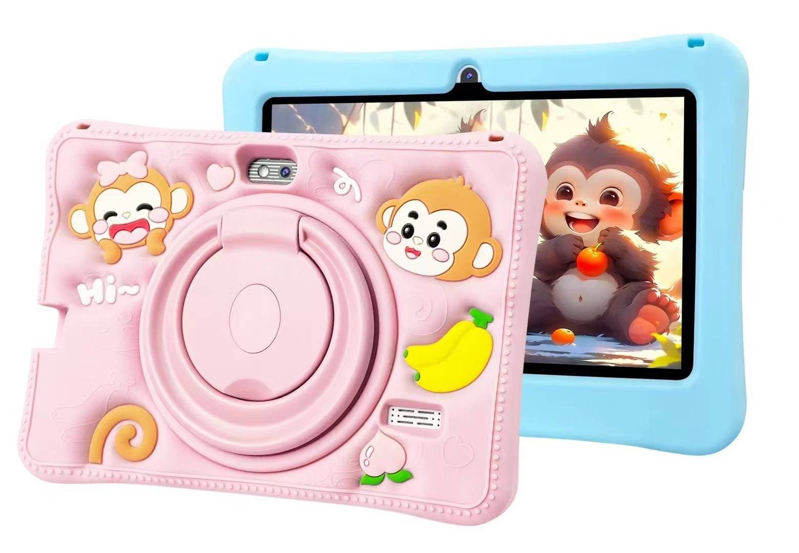 Children's tablet, 7-inch, secure eye screen, WiFi, dual cameras, games, parental control application