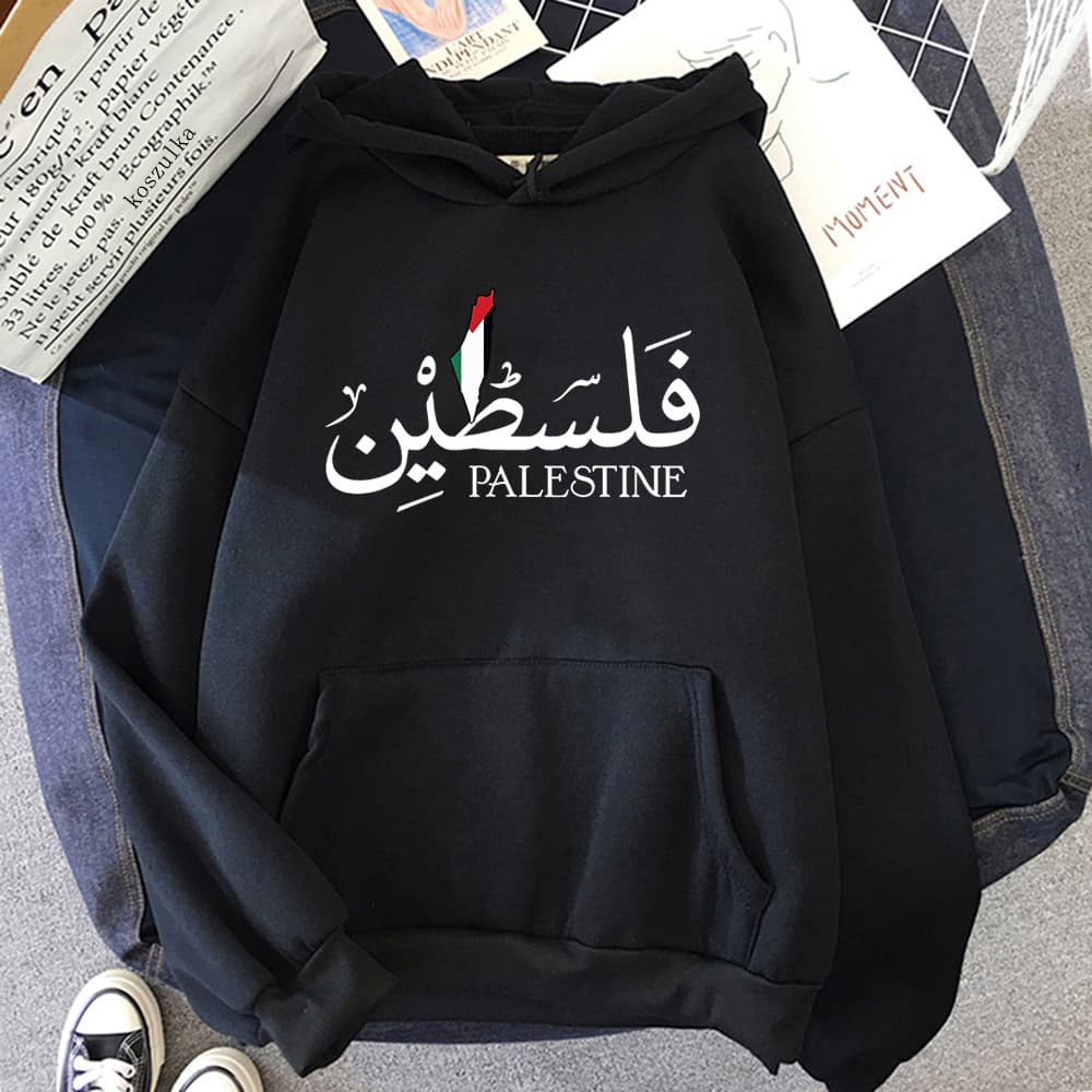 Palestine Hoodie Fashion Women Harajuku Aesthetic Graphic