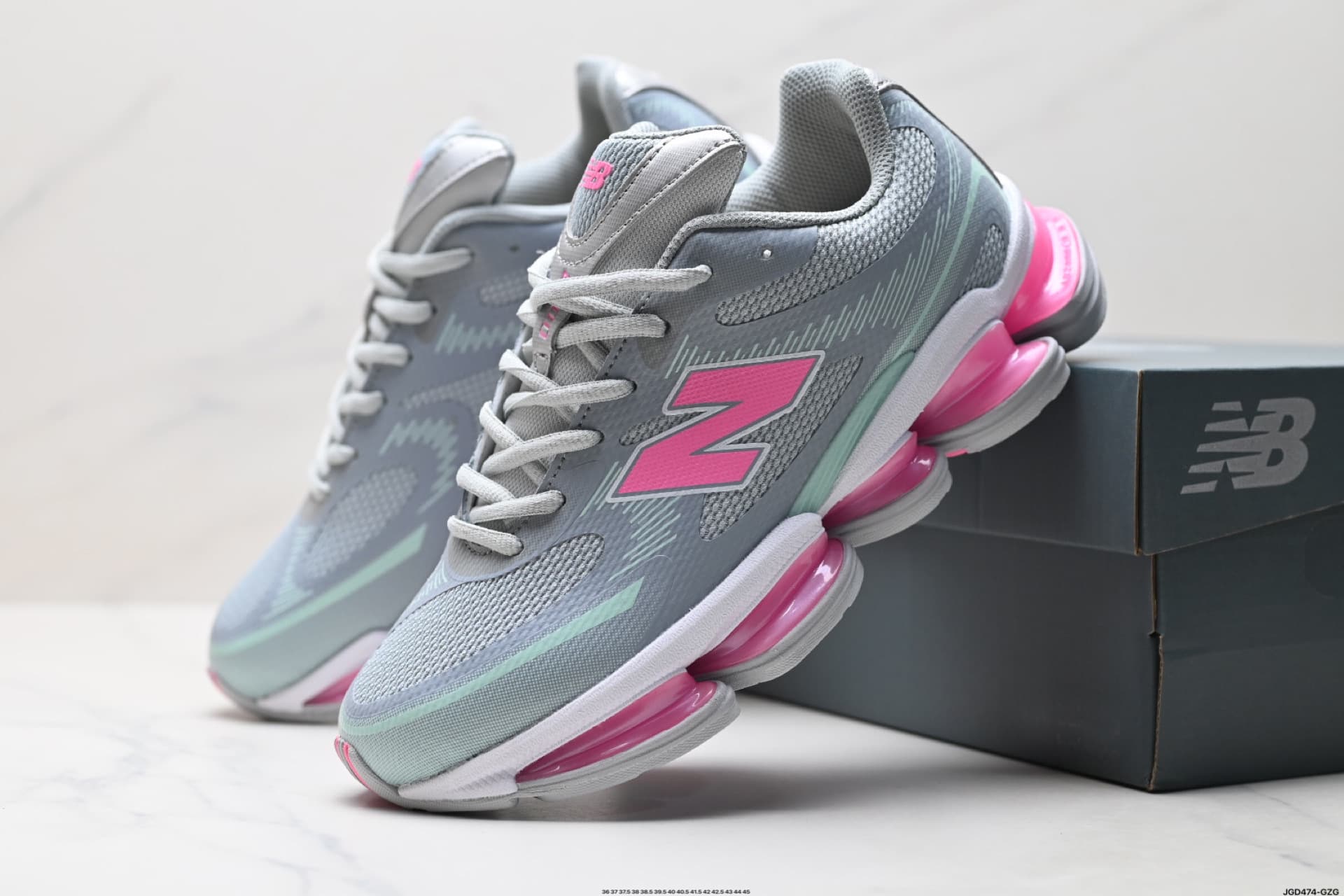 Chaussures de sport basses et décontractées Putian Original Box NB 2000 unisexes, résistantes à l'usure