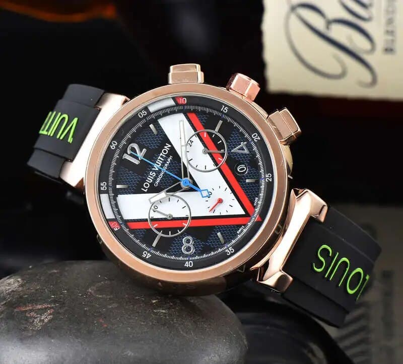 Montre à quartz multifonctionnelle à 5 broches pour homme, marque de luxe haut de gamme, la plus vendue en 2023