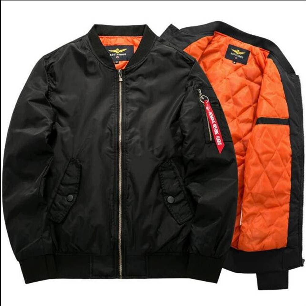 Spring Autumn 2025 Fashion European-USA Style Outerwear Coat Men's Stand Collar Long Sleeve Zipper Biker Jacket S-8XL