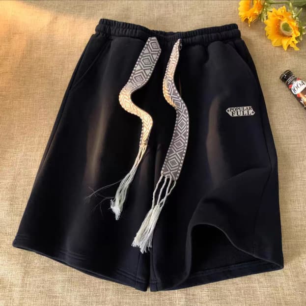 Men's Basketball Shorts Casual Loose Fit Hip Hop Style Summer Shorts Cotton Blend Comfortable Athletic Shorts For Sports & Streetwear​