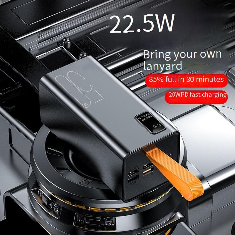 Power Bank Outdoor Mobile Power Bank With Large Capacity Of 50000 MAh And Super Fast Charging 22.5W Power Bank PD20W Two Way Fast Charging