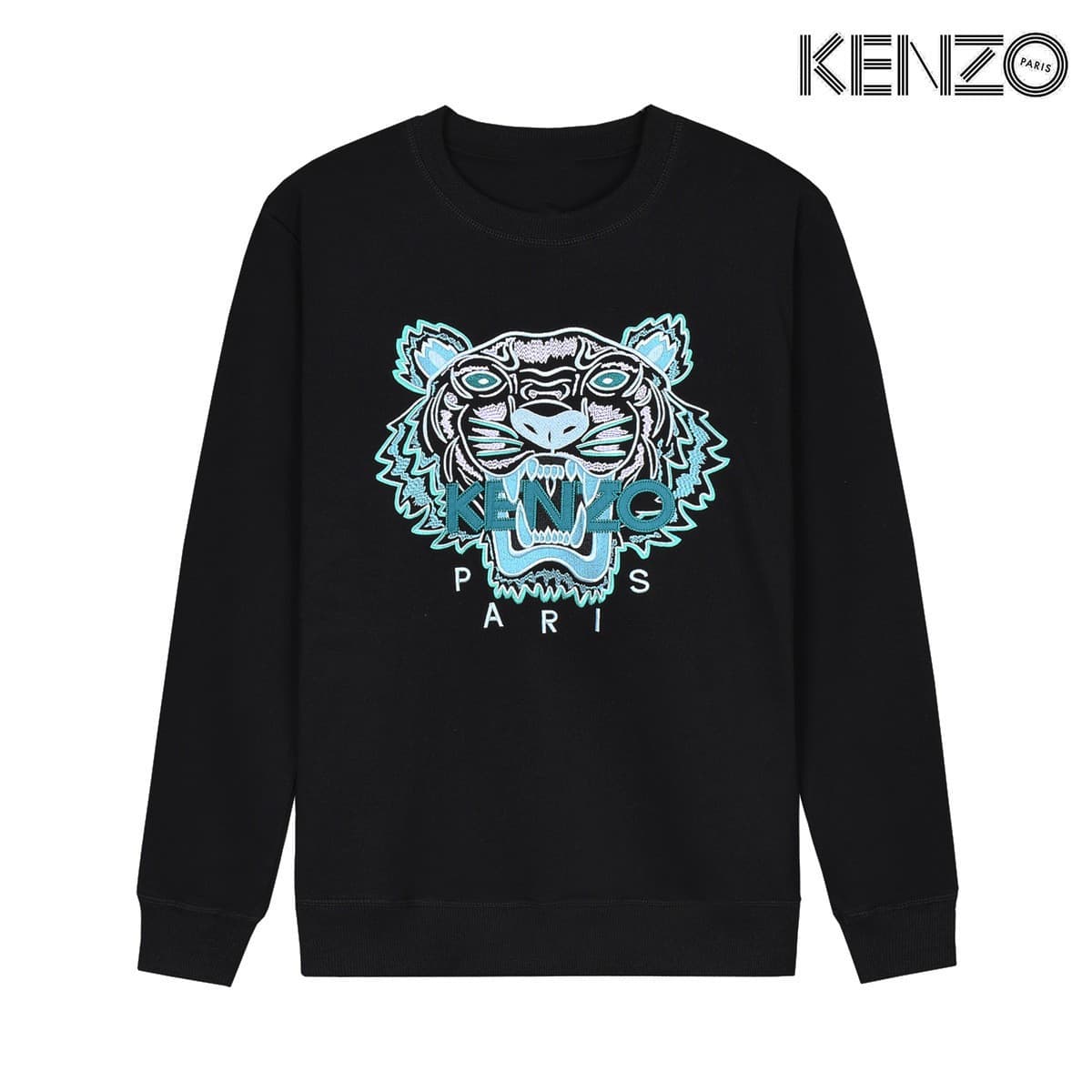 Sweat à capuche noir à col rond pour homme, imprimé tigre, coupe ample et confortable, idéal pour le printemps et l'automne.