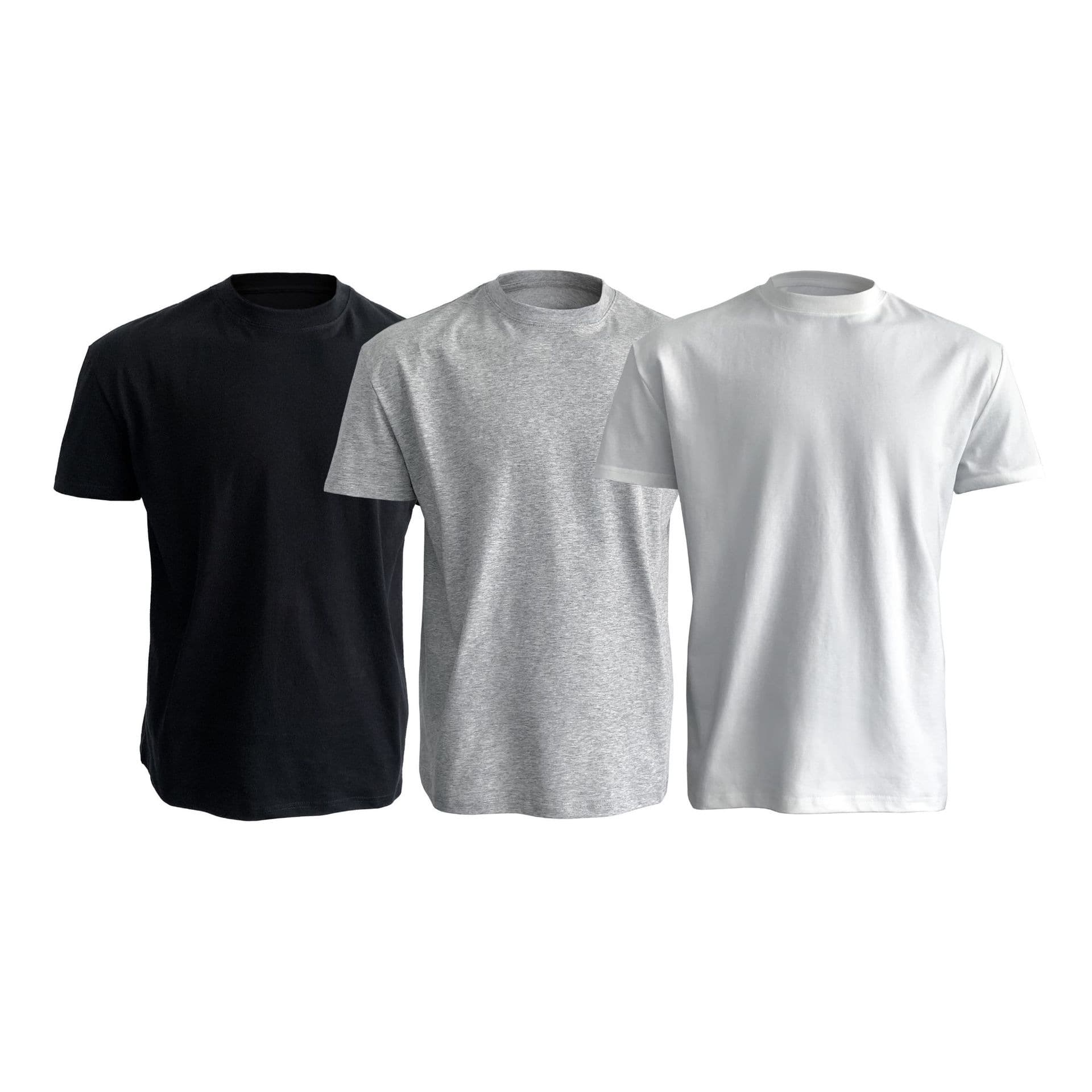 Men's Clothing ​Solona Ice-Tech Solid Color T-Shirt - Moisture-Wicking Business Casual Tee With Shoulder Support (Cooling Stretch Fit)​