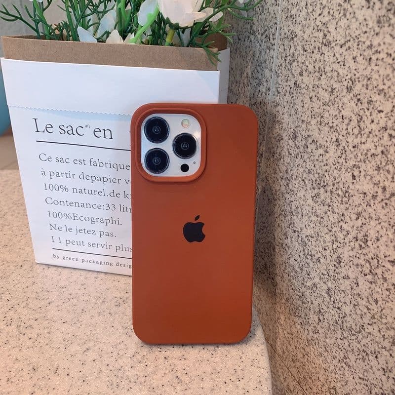 Coque de téléphone en silicone de haute qualité pour iPhone 15/14/12/11/13, coque anti-chute minimaliste tout compris