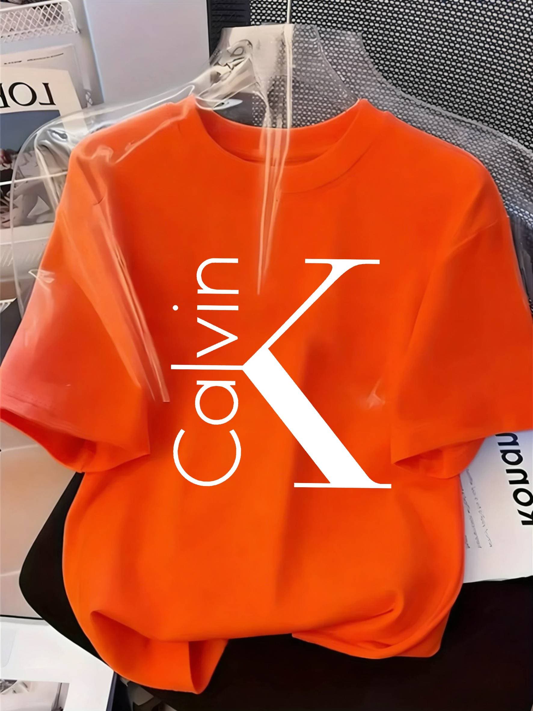 T-shirt tendance été 2026, coupe ample, manches courtes, imprimé