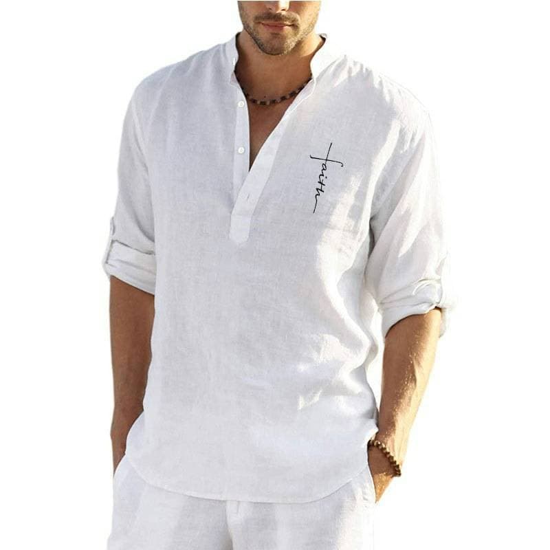 Men's Clothing Casual T Shirts Striped Short Sleeved Shirts
