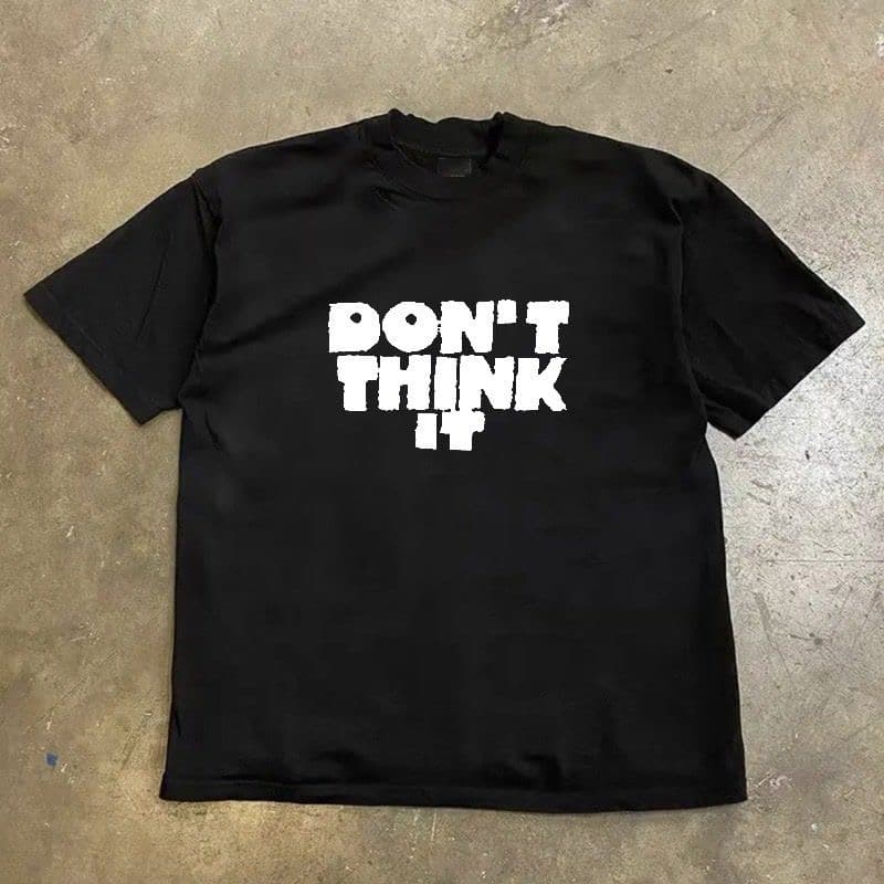 Men's High-quality Round-neck Pullover Short-sleeved T-shirt