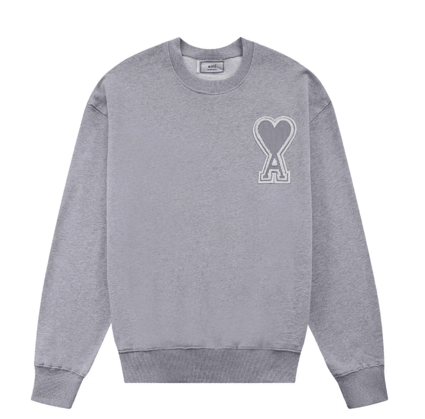 Vêtements pour hommes 2024 automne et hiver serviette brodée grand amour décontracté sweat à capuche ample