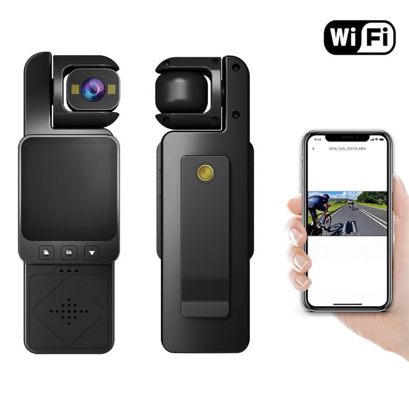 Portable WiFi Action Camera With Recording – 1080p HD Video, Night Vision, Built-in Mic, Ideal For Sports & Outdoor Adventures​