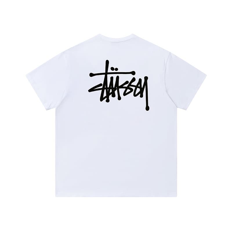 T-shirts de marque de haute qualité, t-shirts tendance décontractés d'été pour la maison, t-shirts en pur coton amples, simples et polyvalents
