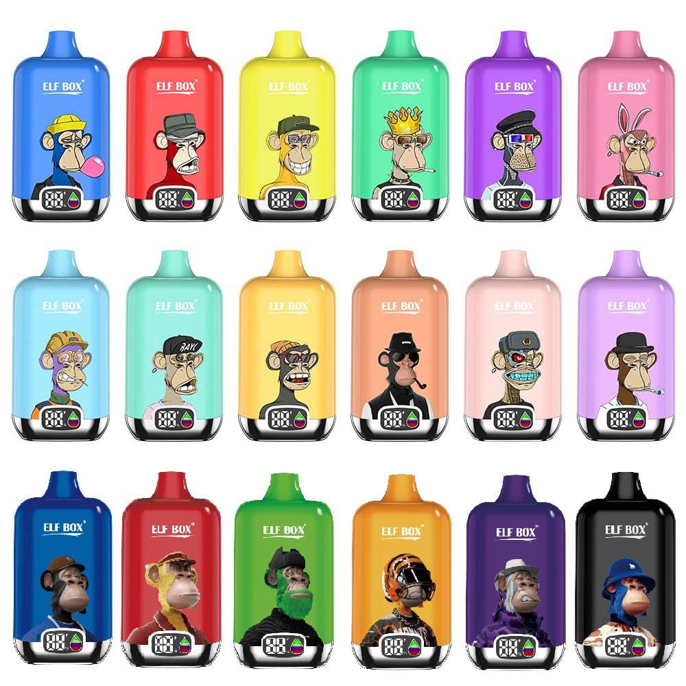 Lot de 10 cigarettes électroniques jetables à 12 000 bouffées, écran de 25 ml, bouffées de cigarettes électroniques jetables, vente en gros,