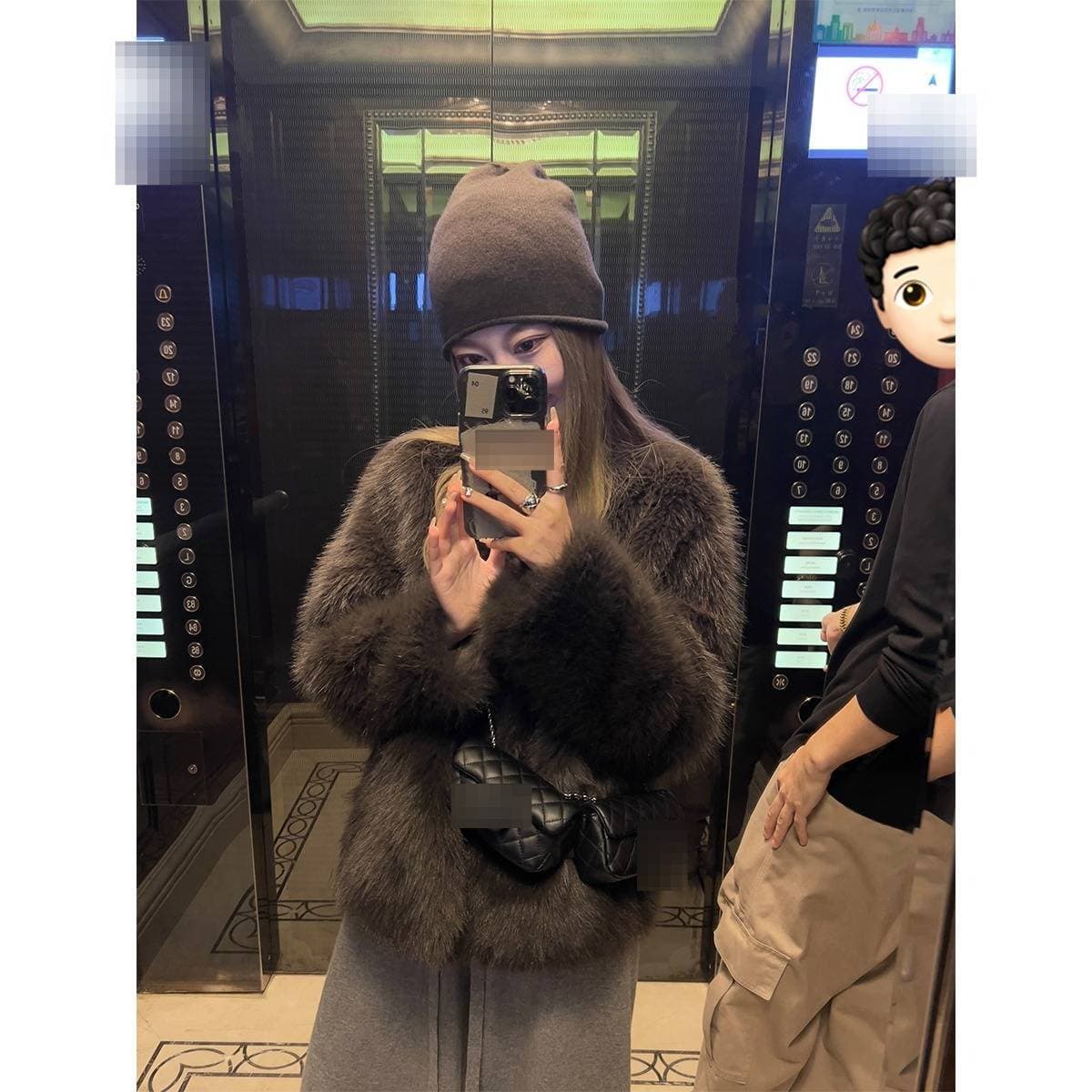 Luxury-Look Fur Coat – Mocha Grey-Brown, Eco-Friendly & Plush, Sleeveless Winter Staple For Effortless Elegance