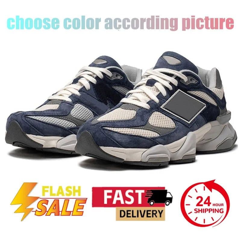 Chaussures de course New Balance 9060 Triple Black Blanc Bleu Rose Gris Marron Homme Femme Outdoor Trainers Baskets Pointures 36-46