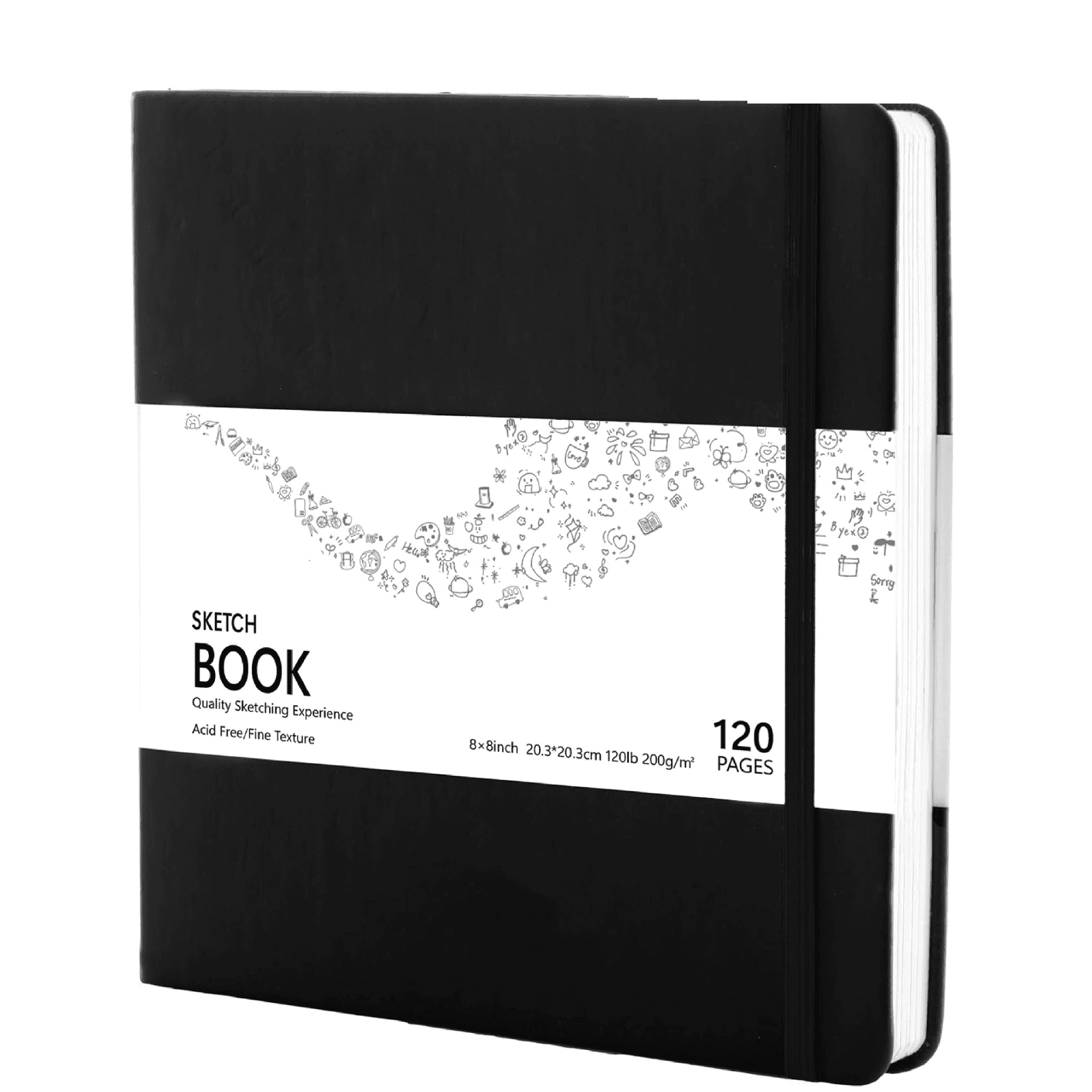 Sketchbooks Thickened Sketchbook Leather Painting Book Square Marker Painting Book Art Student Blank Watercolor Book