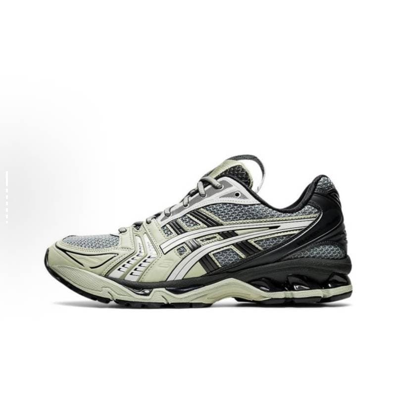 Asics Gel-Kayano 14 Retro Comfort Chaussures de course basses en cuir synthétique et tissu résistant à l'usure pour hommes et femmes