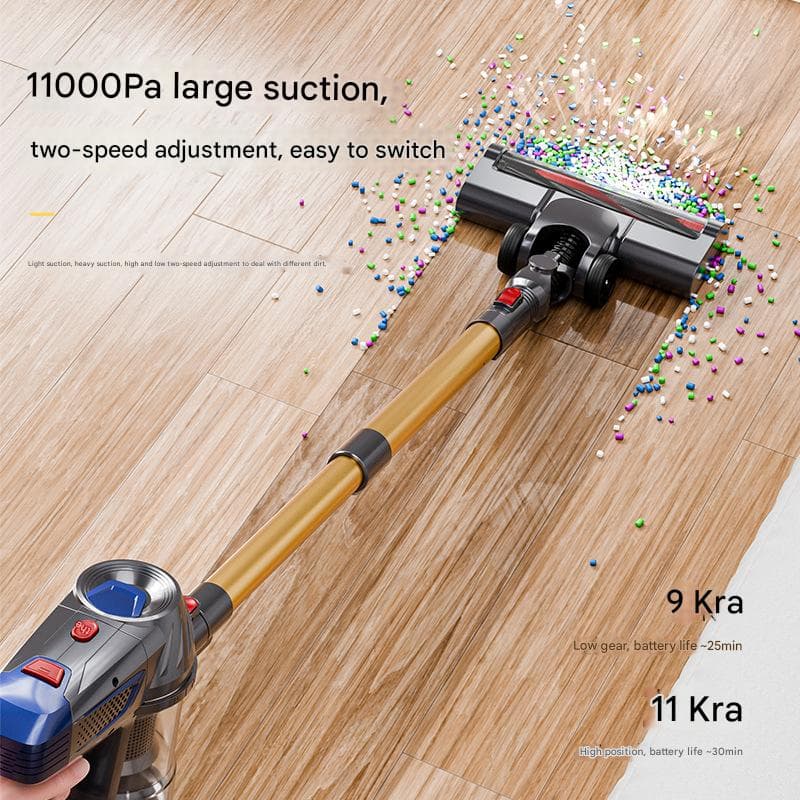 DaVKing Hot Selling Vacuum Cleaner Household Wireless Small Large Suction High Power Handheld Powerful Mite Removal Brush Integrated Vacuum Cleaner