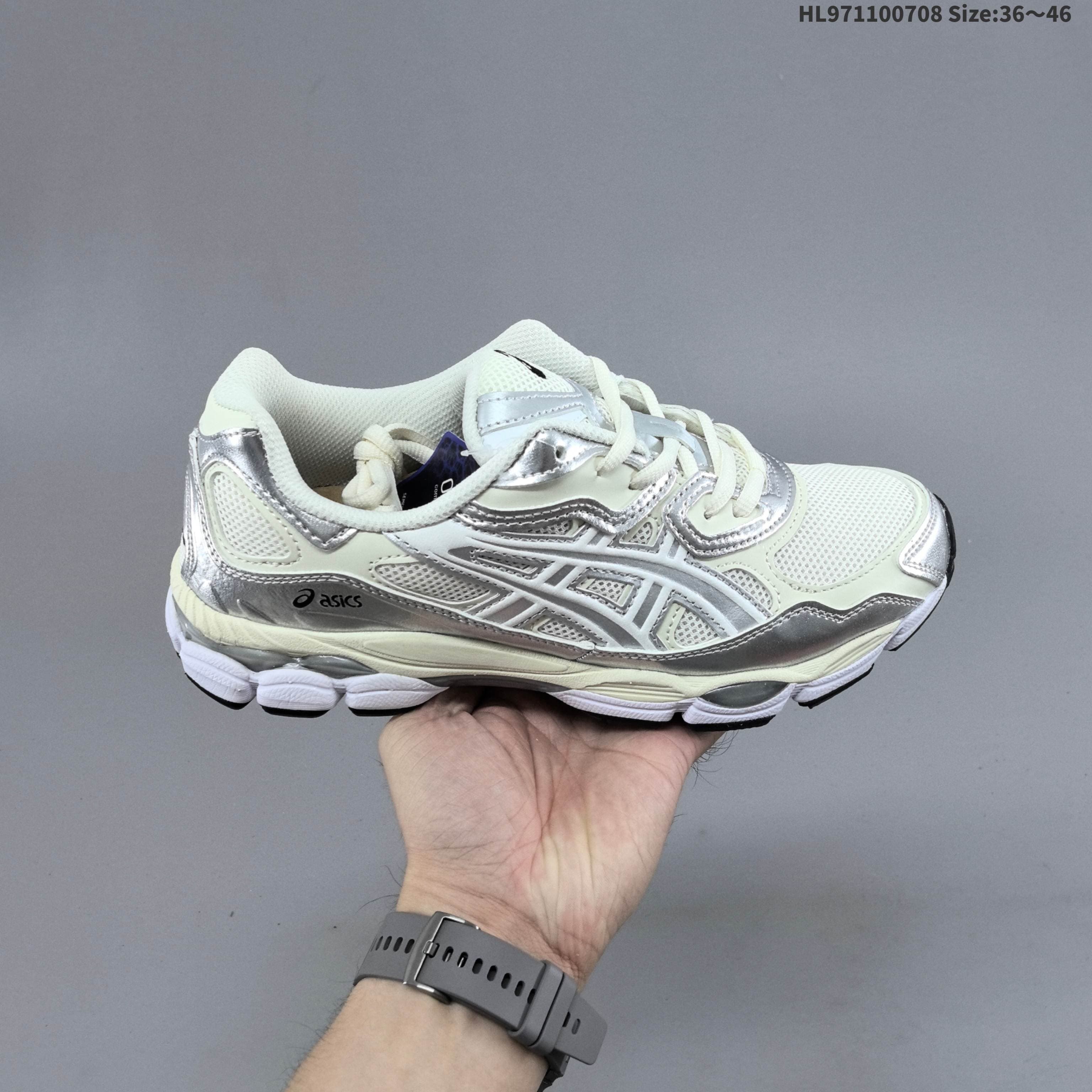Chaussures de running Asics NYC Gels NYC Sneakers Cream Solar Power Pure Sier Outdoor Sneakers Sports Athleisure Trainers Fashion Daily Outfit