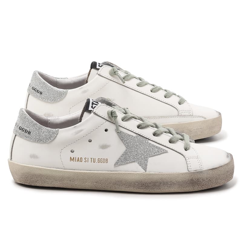 Baskets plates unisexes blanches en cuir véritable, style coréen, chaussures décontractées et confortables